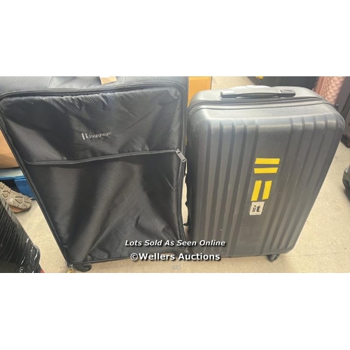 1844 - X2 PRE-OWNED SUITCASES INCL. IT LUGGAGE