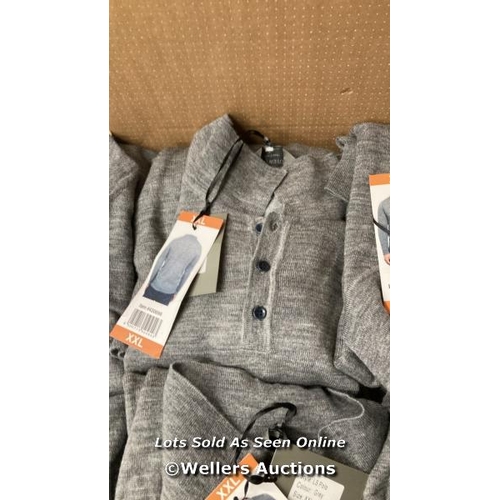 37 - 9X GENTS NEW DOUGLAS HAYWARD JUMPERS / XXL / D