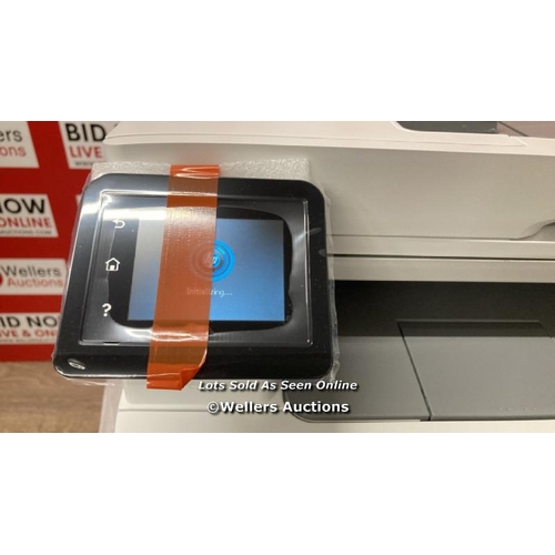 698 - HP M283FDW COLOUR LASERJET PRO PRINTER / POWERS UP / APPEARS NEW IN OPEN BOX / SEE IMAGES / B14