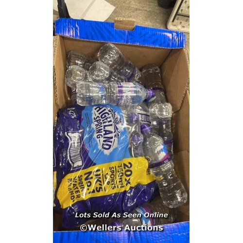 819 - LARGE QTY. OF HIGHLAND SPRING WATER / 750ML BOTTLES / SEE IMAGES / P