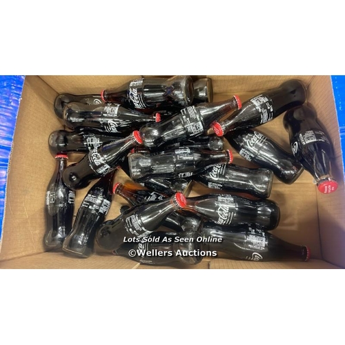 844 - 22X GLASS BOTTLES OF COKE / 330ML EACH / P