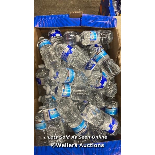 856 - LARGE QTY. OF KIRKLAND SIGNATURE SPRING WATER BOTTLES / SEE IMAGES