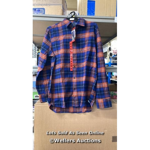 92 - 10X GENTS NEW GRAYERS HERITAGE FLANNEL SHIRTS / MIXED SIZES / D