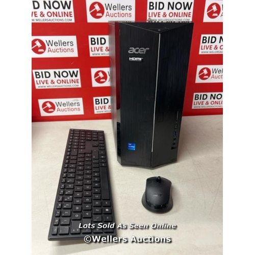 8003 - ACER TC-1760 DESKTOP PC / INTEL CORE I5-12400 / 8GB RAM / 2TB HDD / INTEL UHD GRAPHICS 730 / WINDOWS... 