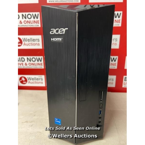 8003 - ACER TC-1760 DESKTOP PC / INTEL CORE I5-12400 / 8GB RAM / 2TB HDD / INTEL UHD GRAPHICS 730 / WINDOWS... 