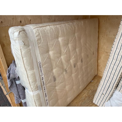 17 - X3 ASSORTED MATTRESSES INCLUDING A SEALY POSTURPEEDIC ULTRA LUX AND GLANMARE, LARGEST 150 X 190CM, A... 