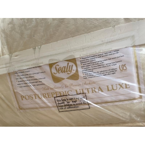 17 - X3 ASSORTED MATTRESSES INCLUDING A SEALY POSTURPEEDIC ULTRA LUX AND GLANMARE, LARGEST 150 X 190CM, A... 