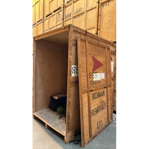 1 - SELF STORAGE CONTAINER FULL OF HOUSEHOLD RELATED GOODS INCL. ELECTRONICS, BEDDING, KITCHENWARE, COSM... 