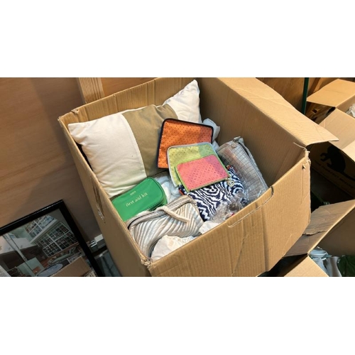 2 - SELF STORAGE CONTAINER FULL OF HOUSEHOLD RELATED GOODS INCL. VERY LARGE QUANTITY OF MOSTLY HARDBACK ... 