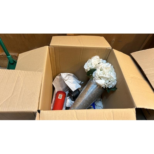 2 - SELF STORAGE CONTAINER FULL OF HOUSEHOLD RELATED GOODS INCL. VERY LARGE QUANTITY OF MOSTLY HARDBACK ... 