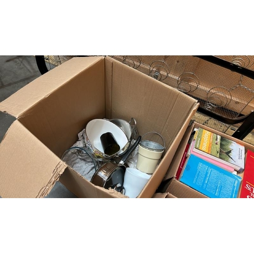 3 - SELF STORAGE CONTAINER FULL OF HOUSEHOLD RELATED GOODS INCL. LARGE QUANTITY OF CUTLERY CROCKERY, WIN... 