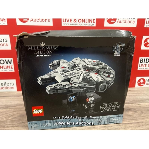 8016 - LEGO STAR WARS MILLENNIUM FALCON - 75375 / NEW & SEALED / DAMAGED BOX / T12