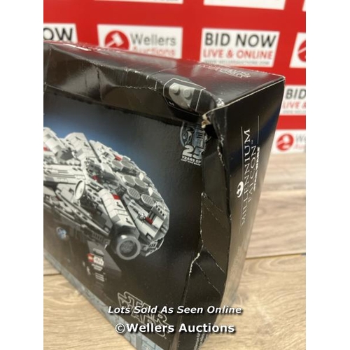 8017 - LEGO STAR WARS MILLENNIUM FALCON - 75375 / NEW & SEALED / DAMAGED BOX / T12