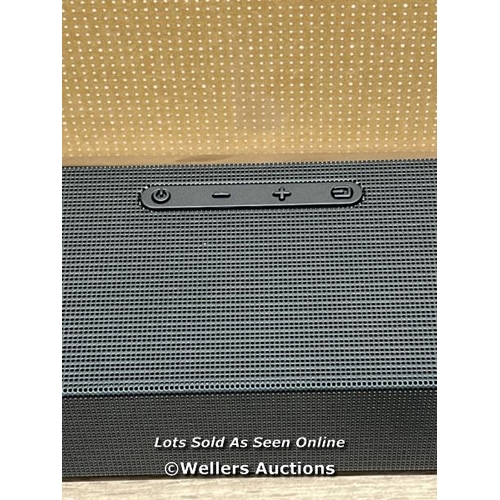 8029 - SAMSUNG HW-Q600C/XU SOUNDBAR / POWERS UP & CONNECTS VIA BLUETOOTH WITH SOUND / APPEARS NEW OPEN BOX ... 