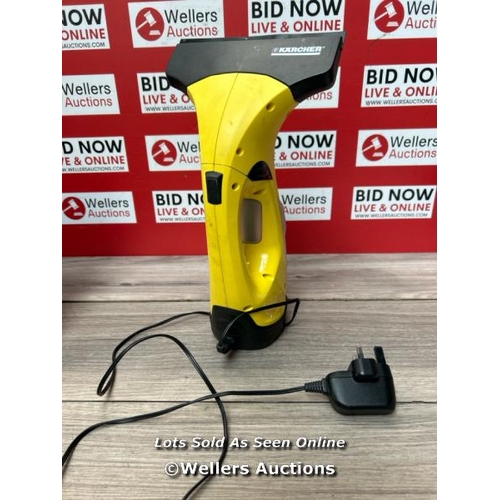 8110 - KARCHER WINDOW STEEM CLEANER, POWERS UP, NOT FULLY TESTED, SIGNS OF USE  / T22