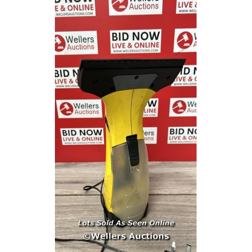 8110 - KARCHER WINDOW STEEM CLEANER, POWERS UP, NOT FULLY TESTED, SIGNS OF USE  / T22