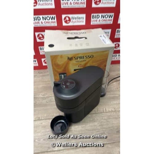 8275 - NESPRESSO VERTUO POP 11729 COFFEE MACHINE BY MAGIMIX / POWERS UP / SOME SIGNS OF USE / WATER TANK LI... 