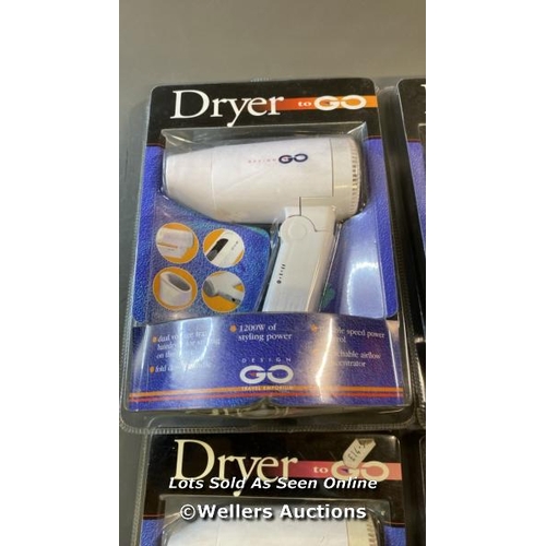 9518 - X4 NEW HAIR DRYERS