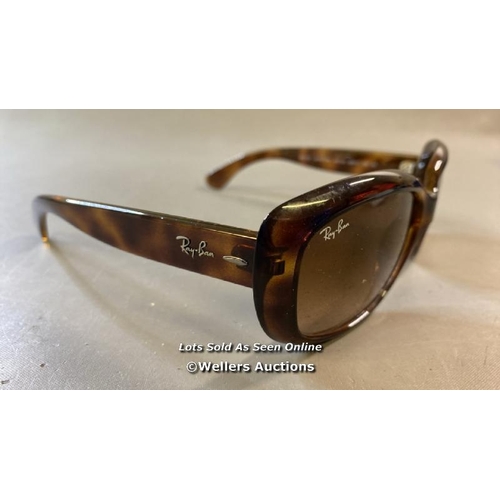 9540 - RAY-BAN SUNGLASSES RB4101 JACKIE OHH SUNGLASSES INCL. CASE