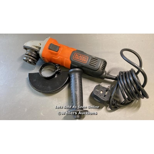 9577 - BLACK & DECKER ANGLE GRINDER