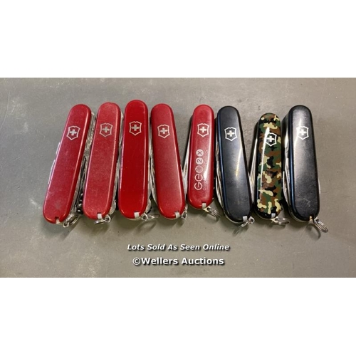 9579 - X8 SWISS ARMY POCKET MULTI TOOLS