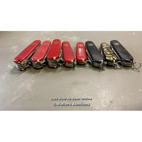 9579 - X8 SWISS ARMY POCKET MULTI TOOLS