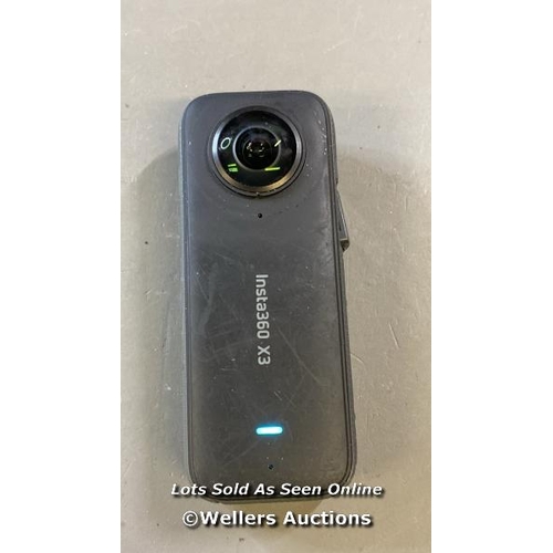 9603 - INSTA360 X3 ACTION CAMERA