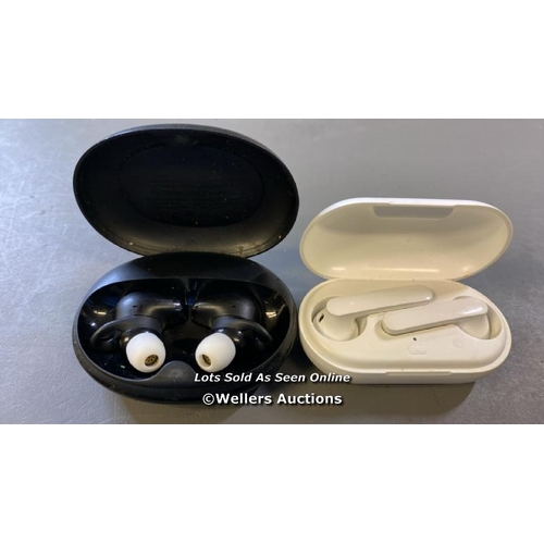 9633 - X2 EARBUDS INCL. SOUNDCORE LIFE A2 - BLUETOOTH CONNECTION NOT TESTED