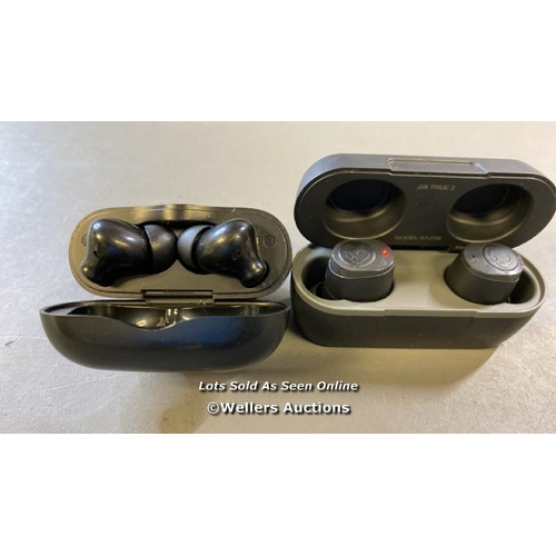 9648 - X2 EARBUDS INCL. SKULLCANDY - BLUETOOTH CONNECTION NOT TESTED