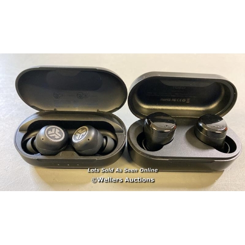 9652 - X2 EARBUDS INCL. JLAB AND TOZO - BLUETOOTH CONNECTION NOT TESTED