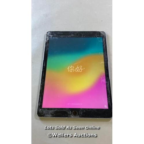 9717 - APPLE IPAD / 6TH GEN / A1954 / 32GB / SERIAL: F9FXKAL6JF88 / I-CLOUD ACTIVATION UNLOCKED / RESTORED ... 