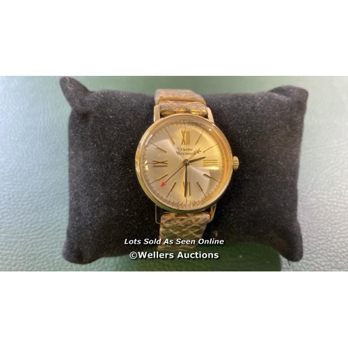 9788 - VIVIENNE WESTWOOD VV470GDMT WATCH