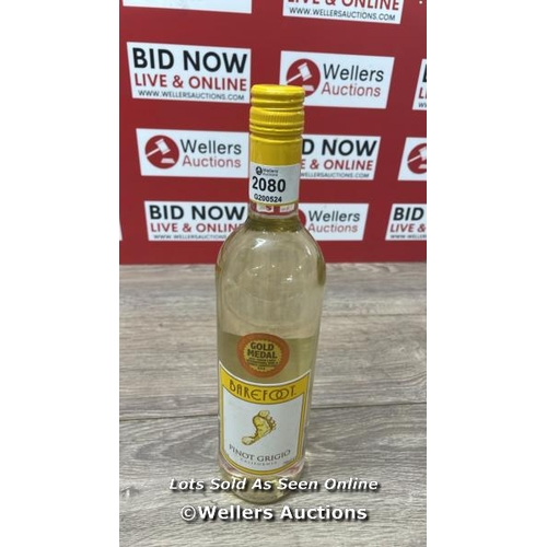 2080 - BAREFOOT PINOT GRIGIO / 750ML / 12%