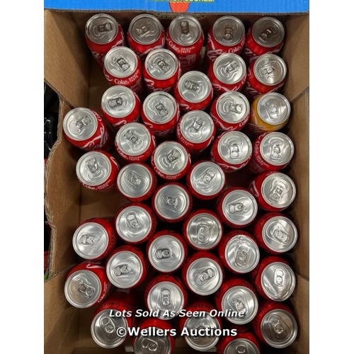 2100 - QUANTITY OF COCA COLA & COKE ZERO / 330ML