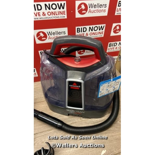 2233 - BISSELL SPOT CLEANER - 36981 / MINIMAL SIGNS OF USE / POWERS UP / A29