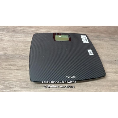 2240 - TAYLOR BATH SCALES SILVER / SIGNS OF USE / B24