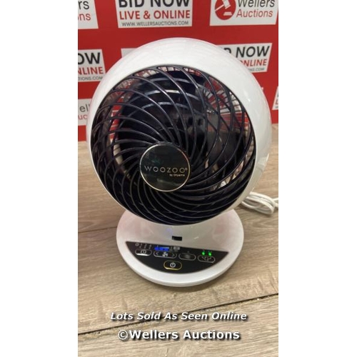 2263 - IRIS WOOZOO DESK FAN / APPEARS NEW  / POWERS UP / B27