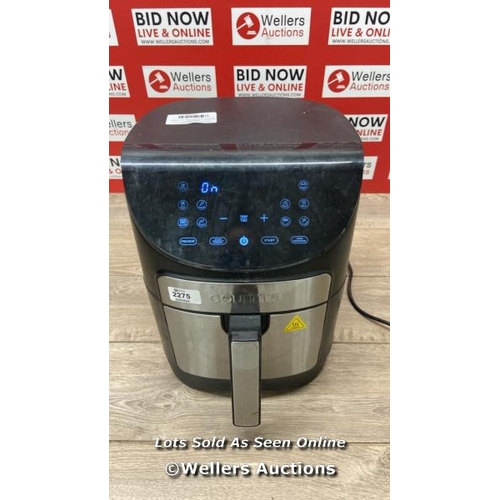 2275 - GOURMIA 6.7L DIGITIAL AIR FRYER / POWERS UP / HEAVY SIGNS OF USE / B30