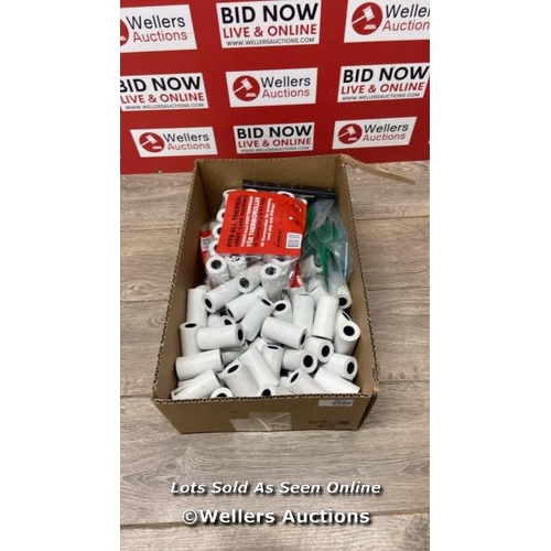 2286 - THERMAL CHIP & PIN ROLLS / APPROX THREE PACKS / LOOSE / B29