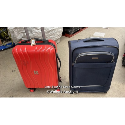 3809 - X2 PRE-OWNED SUITCASES INCL. IT