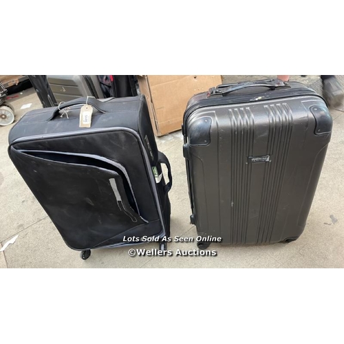 3815 - X2 PRE-OWNED SUITCASES INCL. GO SLIGHT / E83