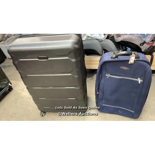 3817 - X2 PRE-OWNED SUITCASES INCL. JADE / E83