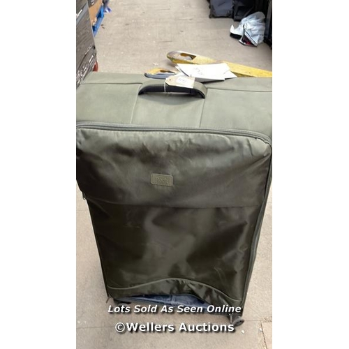 3826 - 1X PREOWNED ROCK SUITCASE / H1