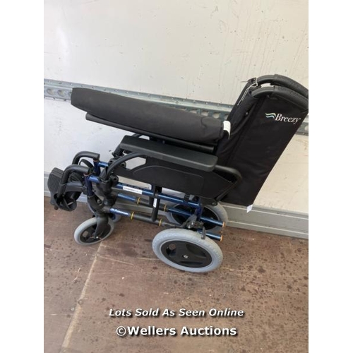 3859 - BREEZY PRE-OWNED WHEELCHAIR