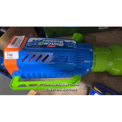 790 - ZURU BUNCH O BUBBLES MOTORISED MEGA BUBBLE BLASTER