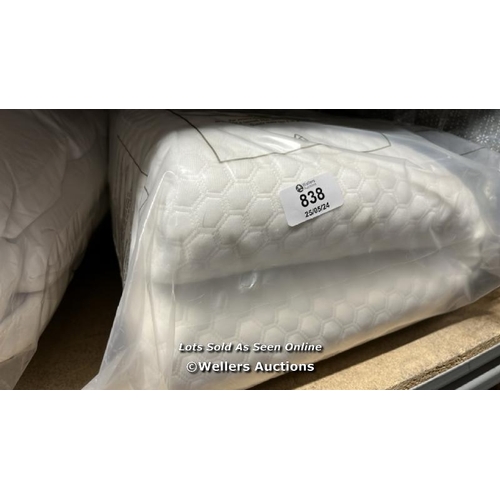 838 - GOOD NITE CERVICAL CONTOUR MEMORY FOAM PILLOW