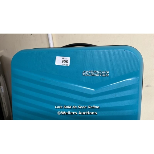 906 - AMERICAN TOURISTER JET DRIVER 55CM CARRY ON HARDSIDE SPINNER CASE