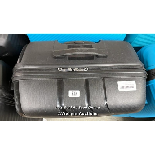 928 - AMERICAN TOURISTER JETDRIVER LARGE 4 WHEEL SPINNER CASE