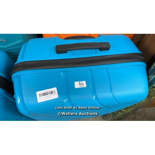 932 - AMERICAN TOURISTER JETDRIVER LARGE 4 WHEEL SPINNER CASE