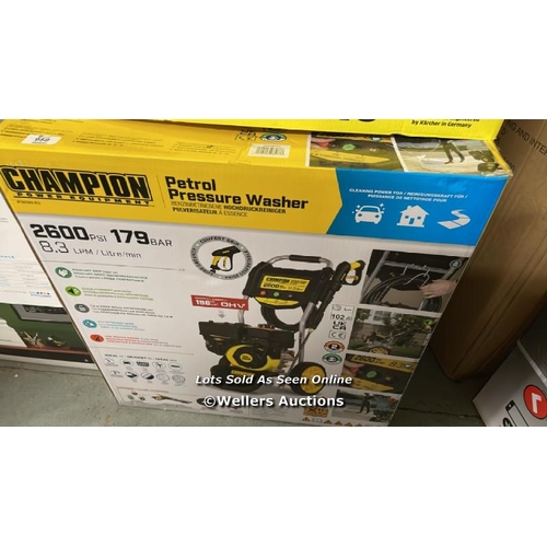 958 - CHAMPION 2600PSI PRESSURE WASHER